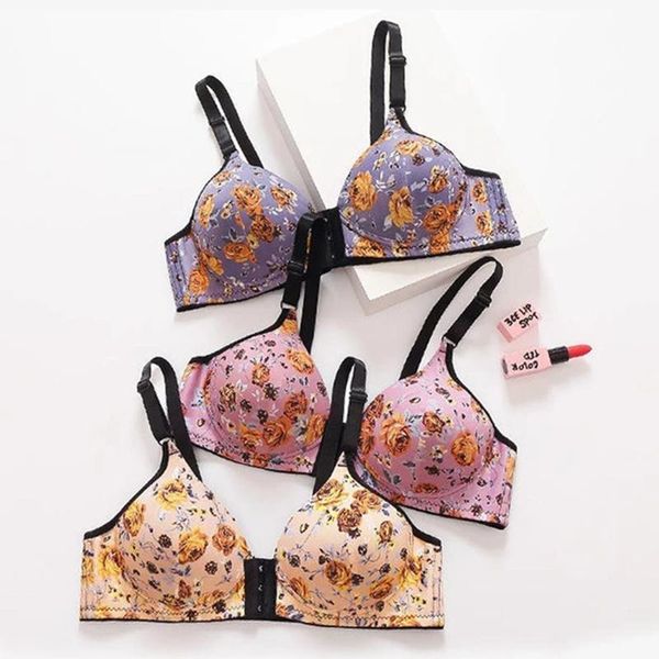 bras 2021 women's front buckle gathered print bra breathable lining underwired for woman, Red;black
bras 2021 women's front buckle gathered print bra breathable lining underwired for woman, Red;black