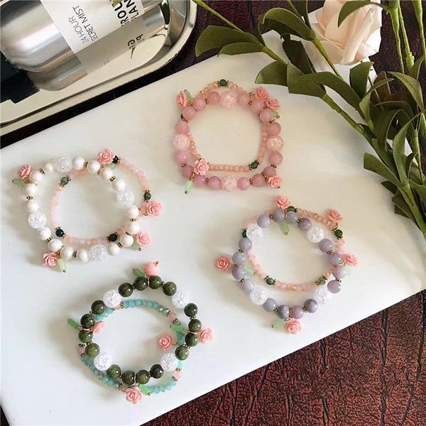 charm bracelets bohemian polymer clay flower & bangles for women beads handmade bracelet sets boho femme jewelry b63, Golden;silver
charm bracelets bohemian polymer clay flower & bangles for women beads handmade bracelet sets boho femme jewelry b63, Golden;silver