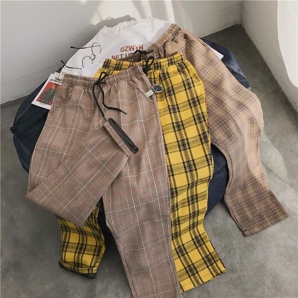 men's pants streetwear black plaid men joggers 2022 mens straight harem korean hip hop trousers plus size
men's pants streetwear black plaid men joggers 2022 mens straight harem korean hip hop trousers plus size