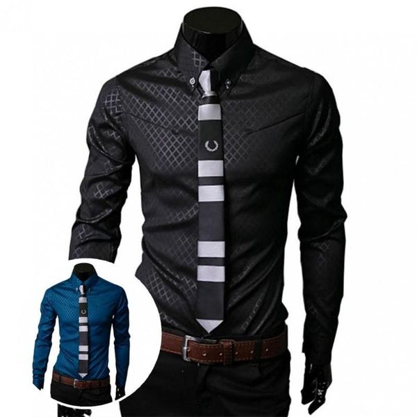 men's casual shirts stylish men shirt all match single-breasted buttons male spring autumn, White;black
men's casual shirts stylish men shirt all match single-breasted buttons male spring autumn, White;black