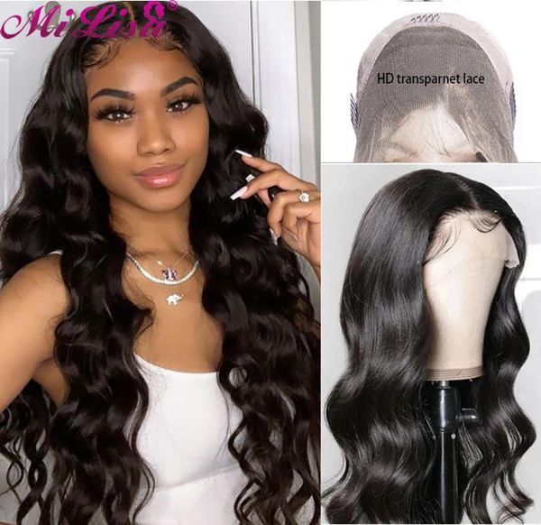 lace wigs 13x6 hd frontal wig mi lisa front for black women pre plucked 4x4 closure body wave, Black;brown
lace wigs 13x6 hd frontal wig mi lisa front for black women pre plucked 4x4 closure body wave, Black;brown