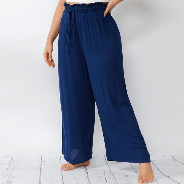 plus size pants high waisted loose fit women wide leg casual trouser elastic waist 4xl, Black
plus size pants high waisted loose fit women wide leg casual trouser elastic waist 4xl, Black