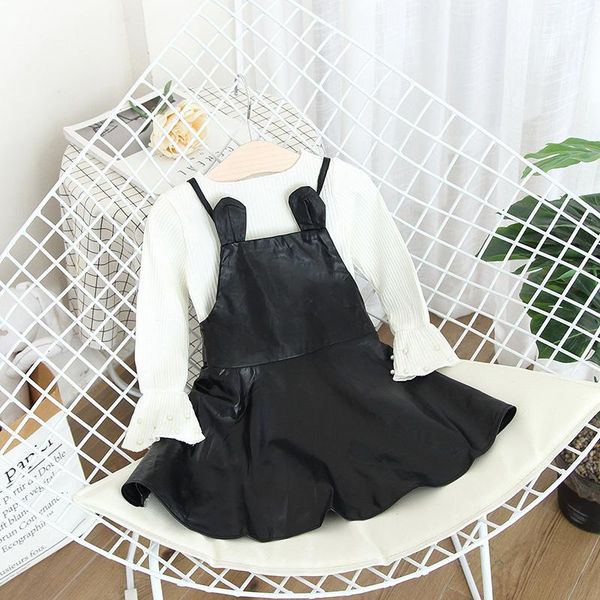 clothing sets toddler baby girl clothes children kids girls set cotton blouse + faux leather suspender dress 2pcs suit outfits, White
clothing sets toddler baby girl clothes children kids girls set cotton blouse + faux leather suspender dress 2pcs suit outfits, White
