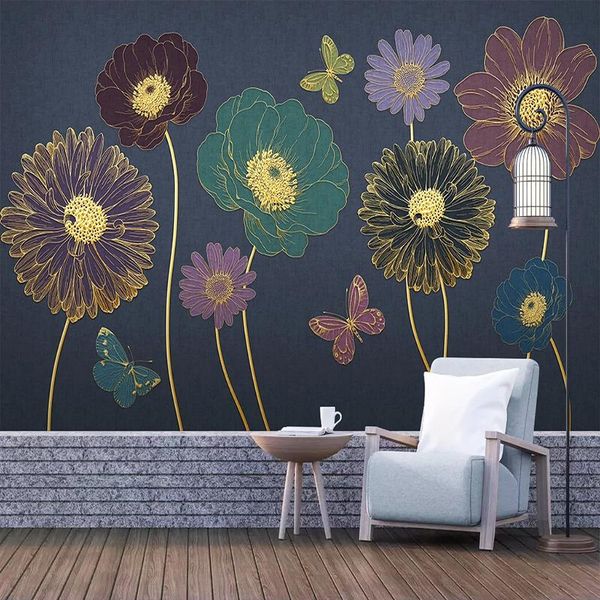 wallpapers drop custom mural wallpaper 3d modern retro plant flowers wall sticker restaurant background paper decor
wallpapers drop custom mural wallpaper 3d modern retro plant flowers wall sticker restaurant background paper decor