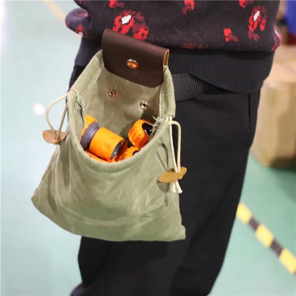 storage bags outdoor bushcraft bag waist-hanging leather waxed canvas belt pouch for hiking bush craft sack extra pocket ye-
storage bags outdoor bushcraft bag waist-hanging leather waxed canvas belt pouch for hiking bush craft sack extra pocket ye-