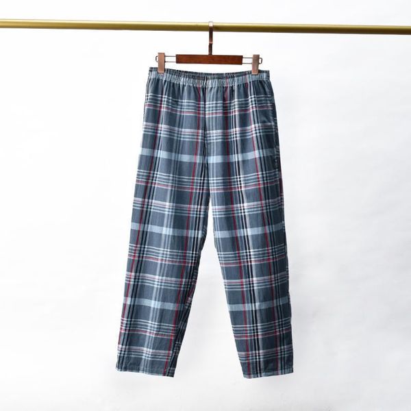 men spring autumn pajama pants plaid elastic waist loose-fitting loungewear trousers for boys, blue grey men's, Black
men spring autumn pajama pants plaid elastic waist loose-fitting loungewear trousers for boys, blue grey men's, Black