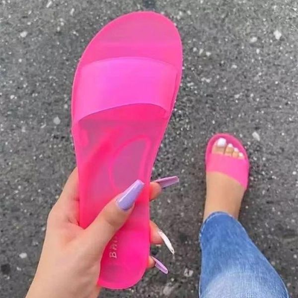 slippers women's sandals and 2021 large size foreign trade shoes flat beach 36-43, Black
slippers women's sandals and 2021 large size foreign trade shoes flat beach 36-43, Black