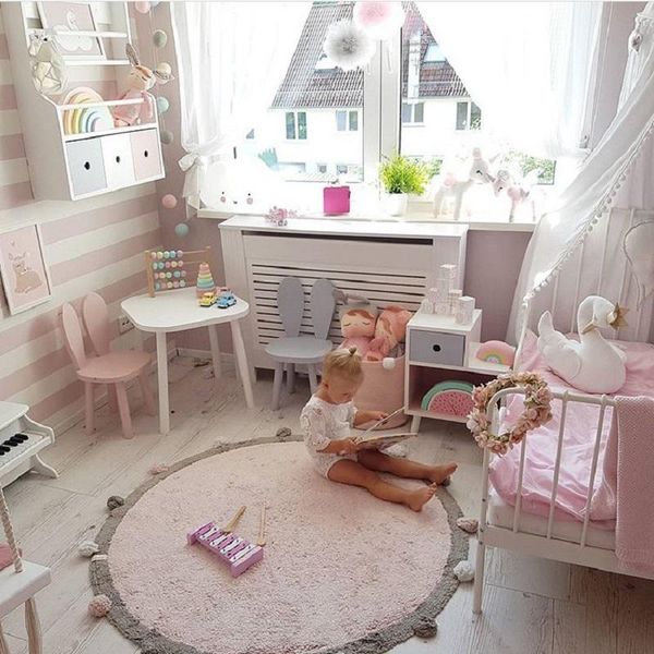 baby game cotton doormat round carpet with ball toy children pography props nordic style children's room decoration carpets
baby game cotton doormat round carpet with ball toy children pography props nordic style children's room decoration carpets