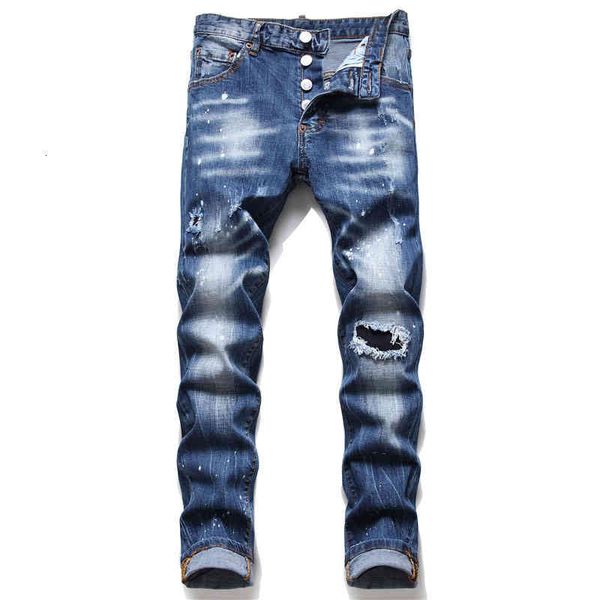 men's jeans men ripped slim fit fashion skinny straight leg washed frayed motocycle denim pants hip hop stretch biker trousers 1088 mrd, Blue
men's jeans men ripped slim fit fashion skinny straight leg washed frayed motocycle denim pants hip hop stretch biker trousers 1088 mrd, Blue