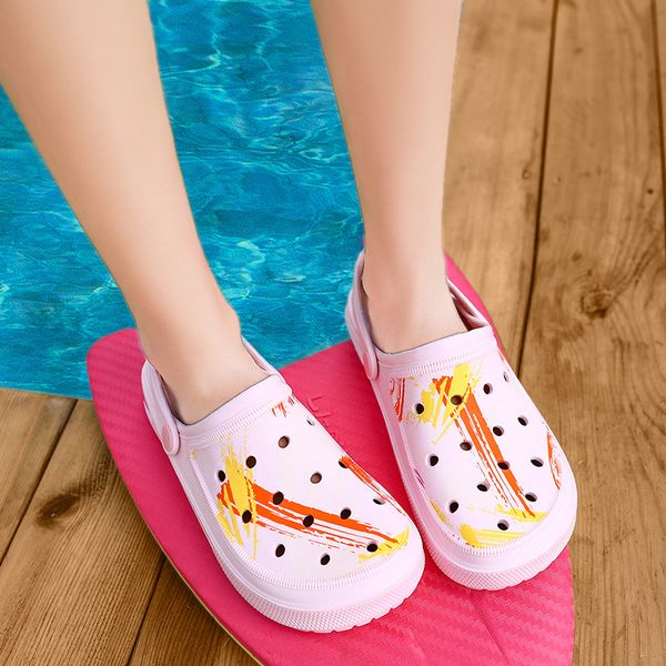 outdoor summer pink casual sandals women eva garden shoes fashion painting couple beach sandals women comfortable barefoot shoes, Black
outdoor summer pink casual sandals women eva garden shoes fashion painting couple beach sandals women comfortable barefoot shoes, Black