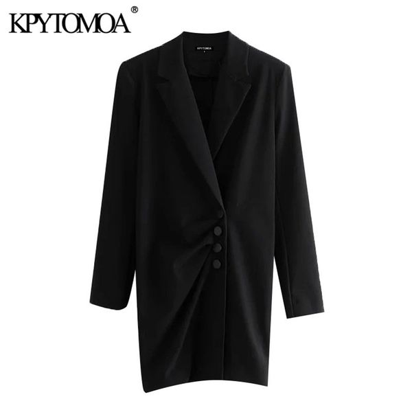 women chic fashion with shoulder pads mini dress vintage notched collar long sleeve female dresses vestidos mujer 210420, Black;gray
women chic fashion with shoulder pads mini dress vintage notched collar long sleeve female dresses vestidos mujer 210420, Black;gray
