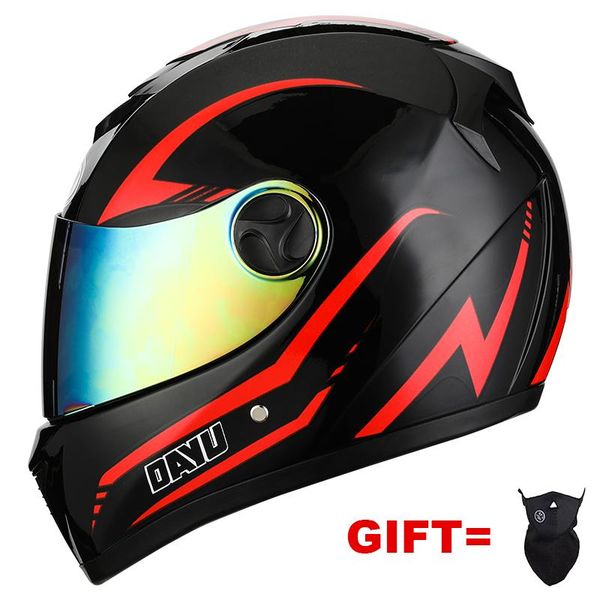 motorcycle helmets 2021 gift dot approved full face helmet with dual lensracing s-xl size casco casque moto double lens visors
motorcycle helmets 2021 gift dot approved full face helmet with dual lensracing s-xl size casco casque moto double lens visors