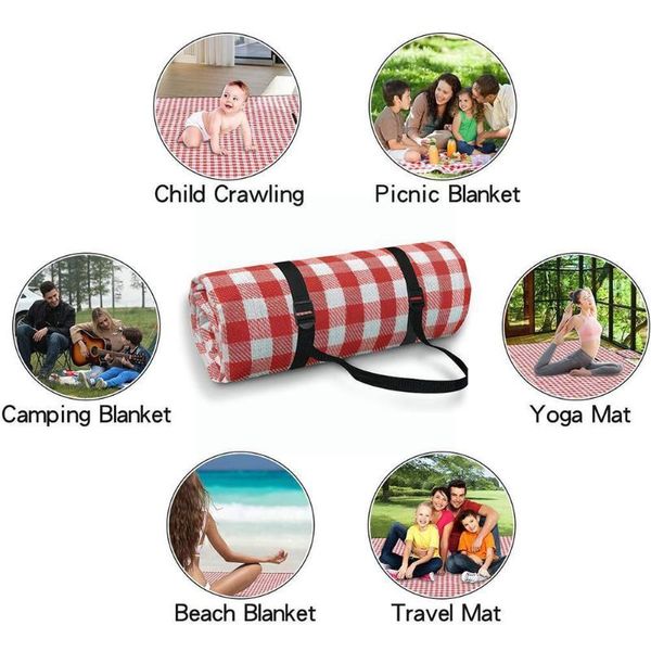 outdoor pads red white plaid foldable waterproof picnic pad family soft mat beach party camping friends fold blanke q3z8
outdoor pads red white plaid foldable waterproof picnic pad family soft mat beach party camping friends fold blanke q3z8