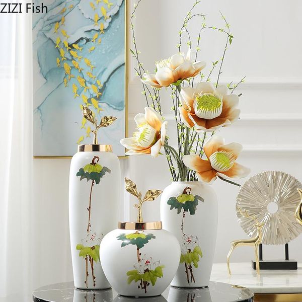 vases modern green ceramic white vase with lid wine table decoration plant dried flowers living room home
vases modern green ceramic white vase with lid wine table decoration plant dried flowers living room home