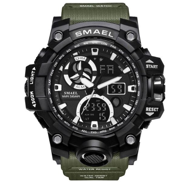 wristwatches brand fashion multifunction digital led electronic quartz men watch round dual display sports relógio masculino, Slivery;brown
wristwatches brand fashion multifunction digital led electronic quartz men watch round dual display sports relógio masculino, Slivery;brown