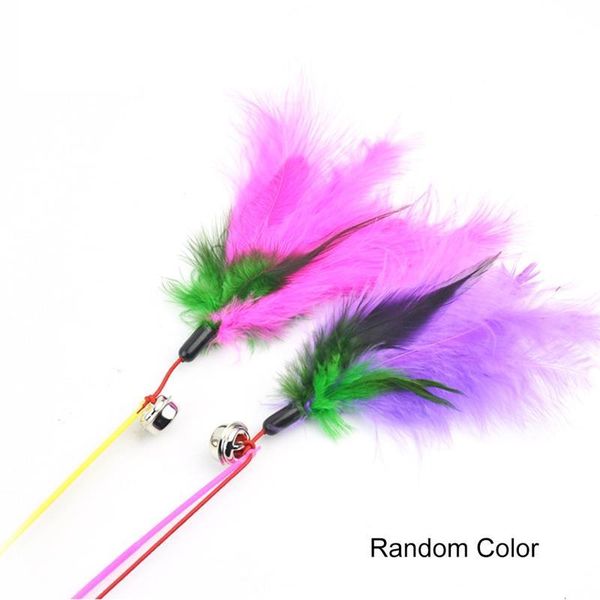 cat toys interactive toy funny kitten feather wand with bell cats teasing stick pet training supplies accessory random color
cat toys interactive toy funny kitten feather wand with bell cats teasing stick pet training supplies accessory random color