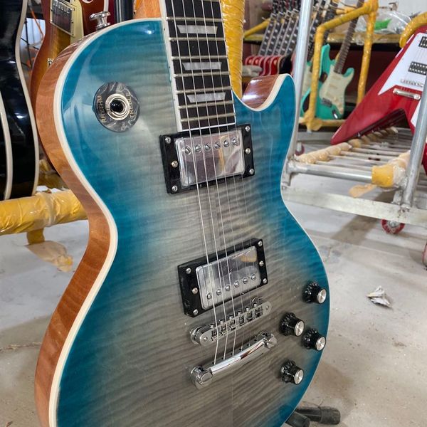 standar electric guitar rosewood fingerboard mahogany body blue circle chrome hardware high quality
standar electric guitar rosewood fingerboard mahogany body blue circle chrome hardware high quality