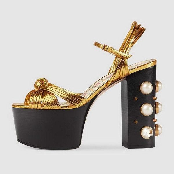 moraima snc 2021 summer style with super high heel platform beaded fashion gold sandals explosion models women's shoes, Black
moraima snc 2021 summer style with super high heel platform beaded fashion gold sandals explosion models women's shoes, Black
