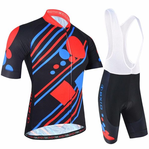 racing sets bxio men cycling clothing pro team bike wear short sleeve with gel bib shorts bicycle uniform road jerseys 167, Black;blue
racing sets bxio men cycling clothing pro team bike wear short sleeve with gel bib shorts bicycle uniform road jerseys 167, Black;blue