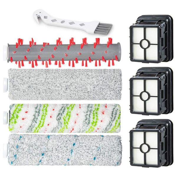 vacuum cleaners 8 pack brush roller & filter replacement parts for bissell crosswave cordless max 2554a,2590,2593, and 2596
vacuum cleaners 8 pack brush roller & filter replacement parts for bissell crosswave cordless max 2554a,2590,2593, and 2596