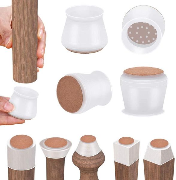 chair covers 16/24/32pcs leg felt bottom soft silicone furniture foot protector pads anti-slip table legs floor protection mat
chair covers 16/24/32pcs leg felt bottom soft silicone furniture foot protector pads anti-slip table legs floor protection mat