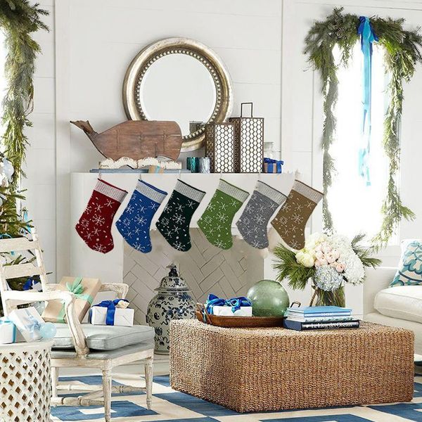 christmas decorations 6pcs knit stockings candy gift bag with hanging hoop xmas tree pendant ornament home party decoration for kids
christmas decorations 6pcs knit stockings candy gift bag with hanging hoop xmas tree pendant ornament home party decoration for kids