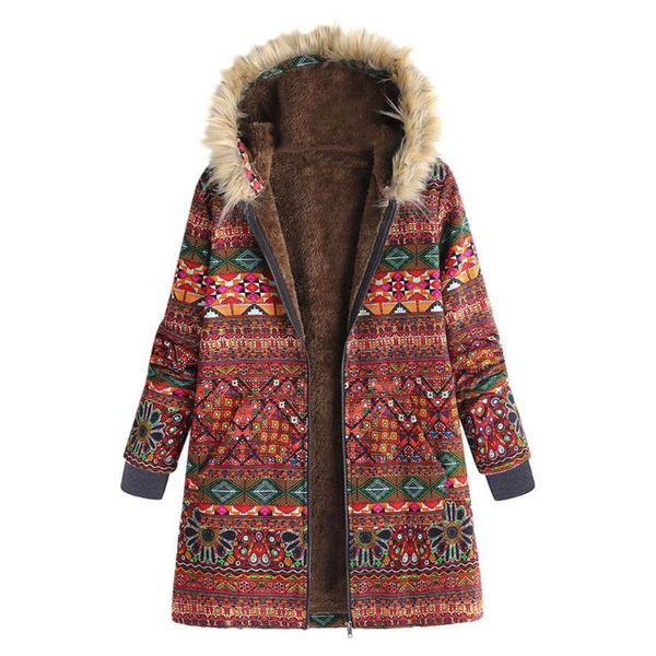 women's jackets ethnic print womens coat plush lining warm women outwear hooded large size 5xlcoats pocket, Black;brown
women's jackets ethnic print womens coat plush lining warm women outwear hooded large size 5xlcoats pocket, Black;brown