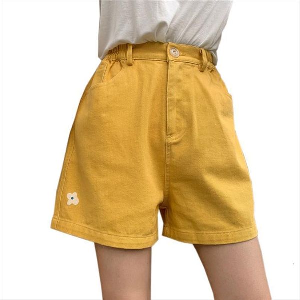 4 color summer harajuku women shorts kawaii high waist flower loose wide leg cute straight mujer, White;black
4 color summer harajuku women shorts kawaii high waist flower loose wide leg cute straight mujer, White;black