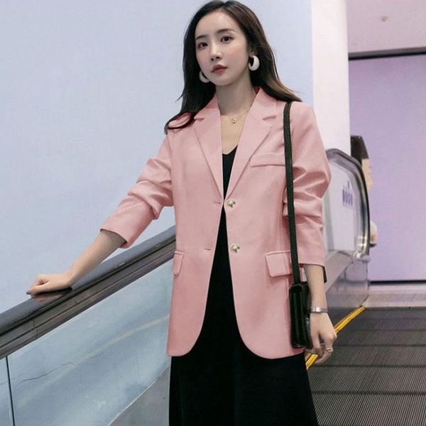women's suits & blazers womens spring autumn small jacket female pure color korean design style black pink trend elegant slim lady casu, White;black
women's suits & blazers womens spring autumn small jacket female pure color korean design style black pink trend elegant slim lady casu, White;black