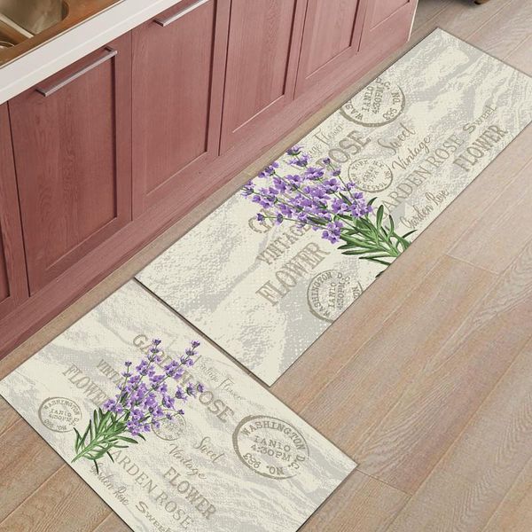 purple flowers lavender vintage postcard kitchen mat set anti-slip mats for floor home rugs in the room carpets
purple flowers lavender vintage postcard kitchen mat set anti-slip mats for floor home rugs in the room carpets