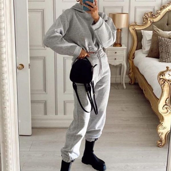 ankle length oeak winter womens tracksuits two piece set outfits autumn tracksuit oversized hoodie and pants casual sport suit, Gray
ankle length oeak winter womens tracksuits two piece set outfits autumn tracksuit oversized hoodie and pants casual sport suit, Gray