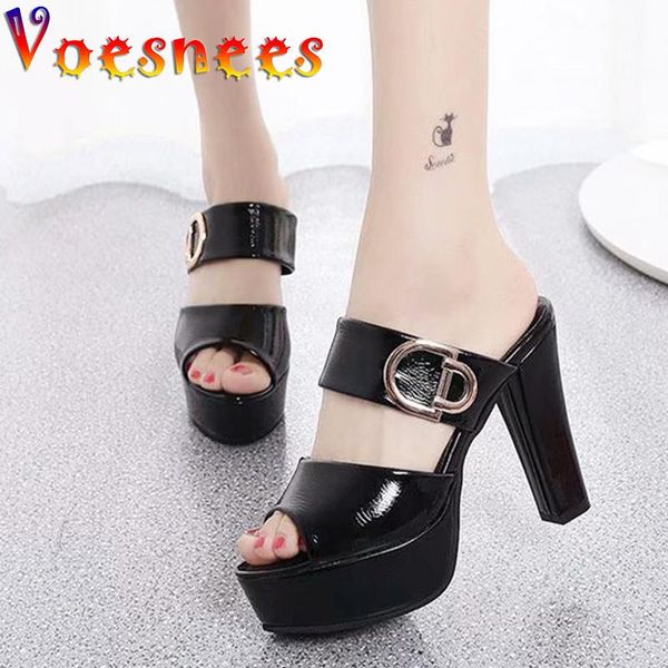 slippers voesnees waterproof platform high-heeled women 2021 summer thick heel thick-soled sandals female fish mouth slides, Black
slippers voesnees waterproof platform high-heeled women 2021 summer thick heel thick-soled sandals female fish mouth slides, Black