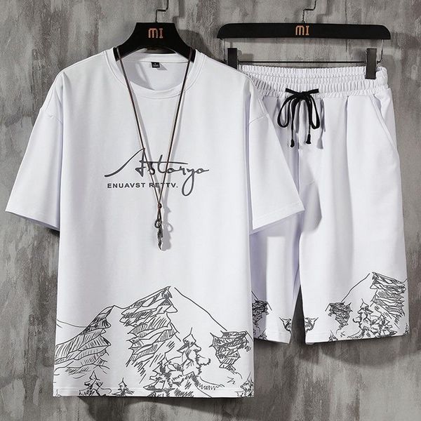 men's tracksuits 2021 men's t-shirt + shorts set summer breathable casual t shirt running fashion harajuku printed male sport suit, Gray
men's tracksuits 2021 men's t-shirt + shorts set summer breathable casual t shirt running fashion harajuku printed male sport suit, Gray