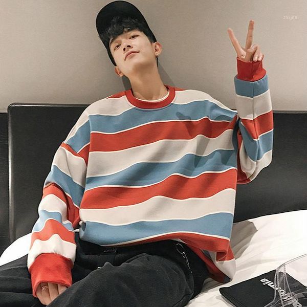 men's hoodies & sweatshirts kemoy striped harajuku streetwear 2021 thick autumn hip hop men colorful korean loos hoodie 2xl, Black
men's hoodies & sweatshirts kemoy striped harajuku streetwear 2021 thick autumn hip hop men colorful korean loos hoodie 2xl, Black