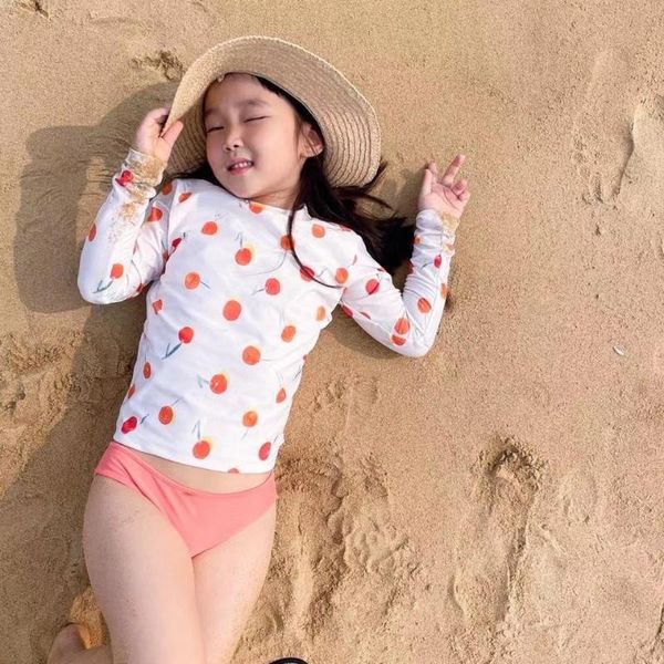 presale may 5th summer girls clothing set swimming suit cherry pattern long sleeve one-pieces, Black
presale may 5th summer girls clothing set swimming suit cherry pattern long sleeve one-pieces, Black