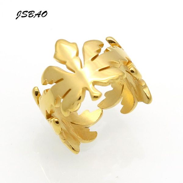 wedding rings jsbao style ring for women with stainless steel vintage leaf shape, Slivery;golden
wedding rings jsbao style ring for women with stainless steel vintage leaf shape, Slivery;golden