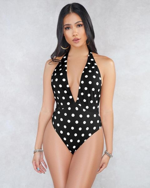 women skinny sleeveless bodysuit dot printing backless deep v neck party romper summer sandbeach swimwear wm2414 women's jumpsuits & ro, Black;white
women skinny sleeveless bodysuit dot printing backless deep v neck party romper summer sandbeach swimwear wm2414 women's jumpsuits & ro, Black;white