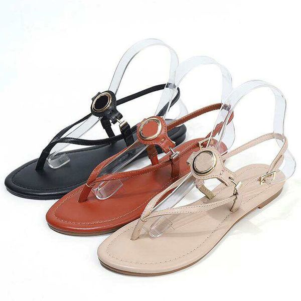genuine leather women summer flat flop sandals new ladies metal buckle flip flops fashion roman beach shoes, Black
genuine leather women summer flat flop sandals new ladies metal buckle flip flops fashion roman beach shoes, Black
