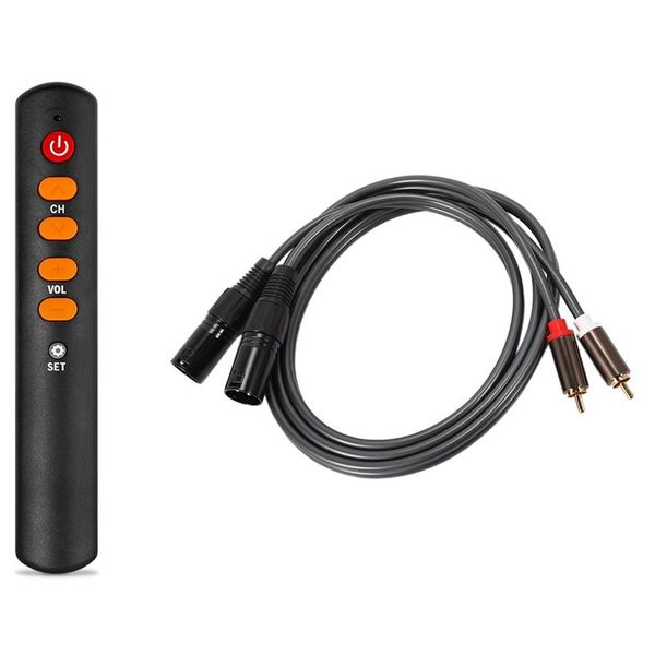 1.5m 2 xlr to rca plug adapter hifi stereo audio extension cable & universal 6 key learning remote control controlers
1.5m 2 xlr to rca plug adapter hifi stereo audio extension cable & universal 6 key learning remote control controlers