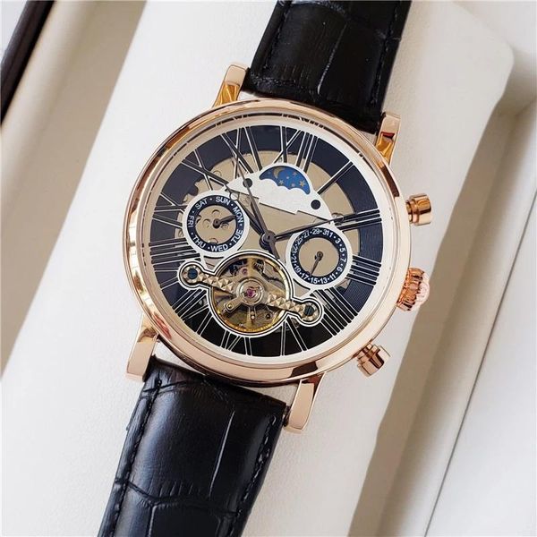 2021 luxury reloj ph brand watch casual men watches fashion polshorloge dress orologio leather strap automatic machinery2495, Slivery;brown
2021 luxury reloj ph brand watch casual men watches fashion polshorloge dress orologio leather strap automatic machinery2495, Slivery;brown