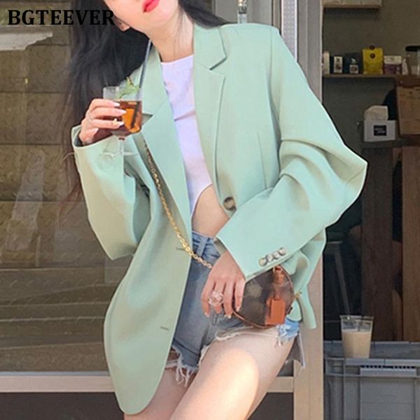 women's suits & blazers bgteever stylish single-breasted women blazer long sleeve loose female suit jackets summer fashion ladies outwe, White;black
women's suits & blazers bgteever stylish single-breasted women blazer long sleeve loose female suit jackets summer fashion ladies outwe, White;black