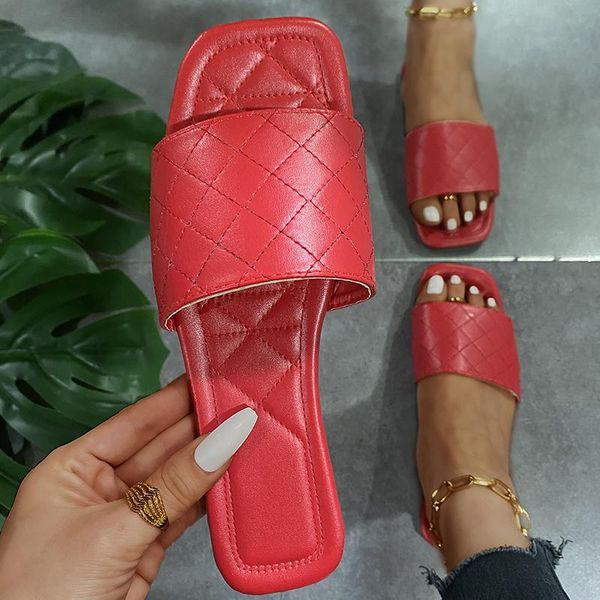 slippers women summer leather soft red fashion sandals casual comfortable outdoor beach flat women's, Black
slippers women summer leather soft red fashion sandals casual comfortable outdoor beach flat women's, Black
