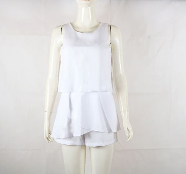 women solid loose paly suits summer chiffon sleeveless ladies high street overalls jumpsuits bodysuit, Black;white
women solid loose paly suits summer chiffon sleeveless ladies high street overalls jumpsuits bodysuit, Black;white