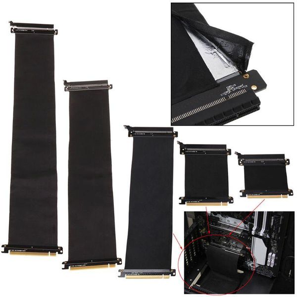 computer cables & connectors high speed pc graphics cards pci express connector cable riser card pci-e 16x flexible extension port adapter
computer cables & connectors high speed pc graphics cards pci express connector cable riser card pci-e 16x flexible extension port adapter