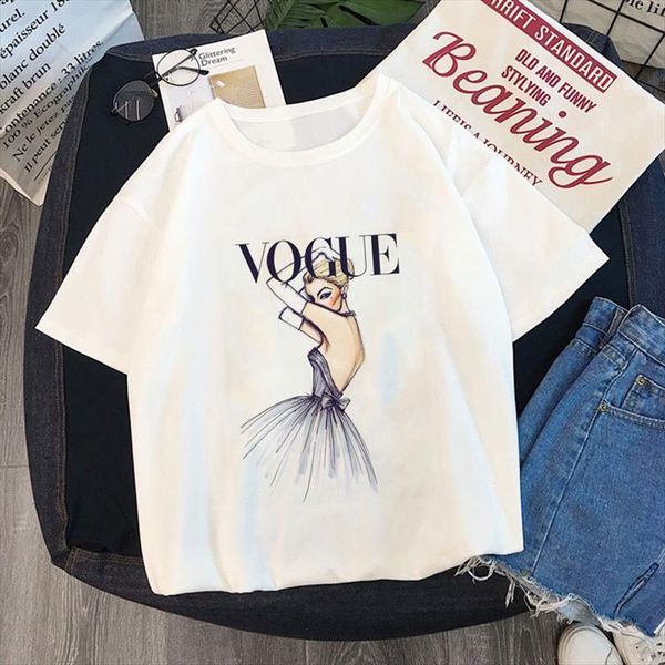 summer fashion and women men t shirts vogue beauty elegant posture harajuku streetwear short sleeve o neck tees camisetas mujer, White;black
summer fashion and women men t shirts vogue beauty elegant posture harajuku streetwear short sleeve o neck tees camisetas mujer, White;black