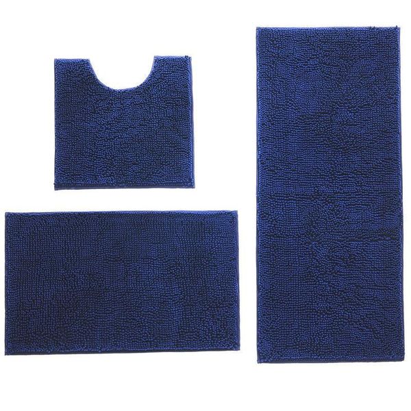 3pcs bathroom rug set non slip chenille bath rugs washable absorbent plush shaggy mats for tub,toilet,shower
3pcs bathroom rug set non slip chenille bath rugs washable absorbent plush shaggy mats for tub,toilet,shower