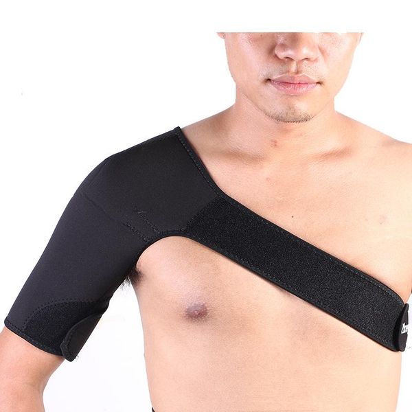 shoulder sports strap protector adjustable black left + right back support, Black;blue
shoulder sports strap protector adjustable black left + right back support, Black;blue