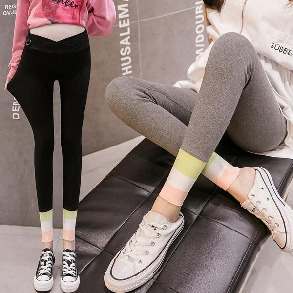 608# maternity pants spring autumn adjustable low waist stripe elastic belly support leggings bottoms, White
608# maternity pants spring autumn adjustable low waist stripe elastic belly support leggings bottoms, White