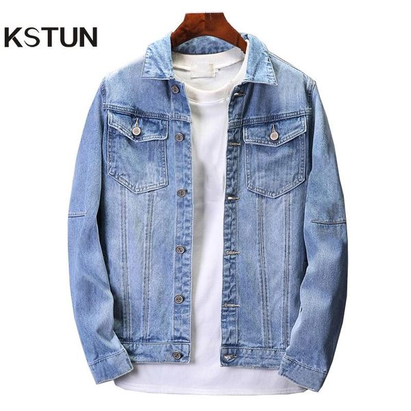 men's jackets kstun jacket denim men jaqueta masculino cotton clothes fashion streetwear spring autumn chaqueta hombre, Black;brown
men's jackets kstun jacket denim men jaqueta masculino cotton clothes fashion streetwear spring autumn chaqueta hombre, Black;brown