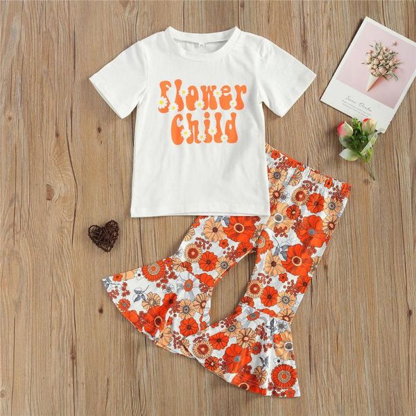 clothing sets wenazao toddler kids baby girl summer fashion 2 pieces set floral print round neck pullover t shirt flared trousers to 7 years, White
clothing sets wenazao toddler kids baby girl summer fashion 2 pieces set floral print round neck pullover t shirt flared trousers to 7 years, White